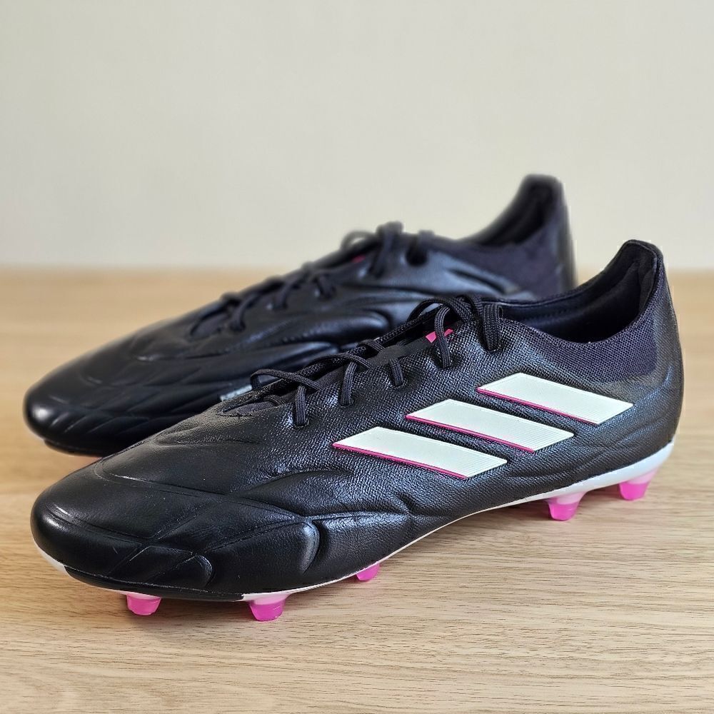 Adidas Copa Pure .2 FG Soccer Cleats Men's 11.5 Black White Shoes Messi Pink